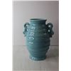 Image 3 : Blue Ceramic Vase - Made in England