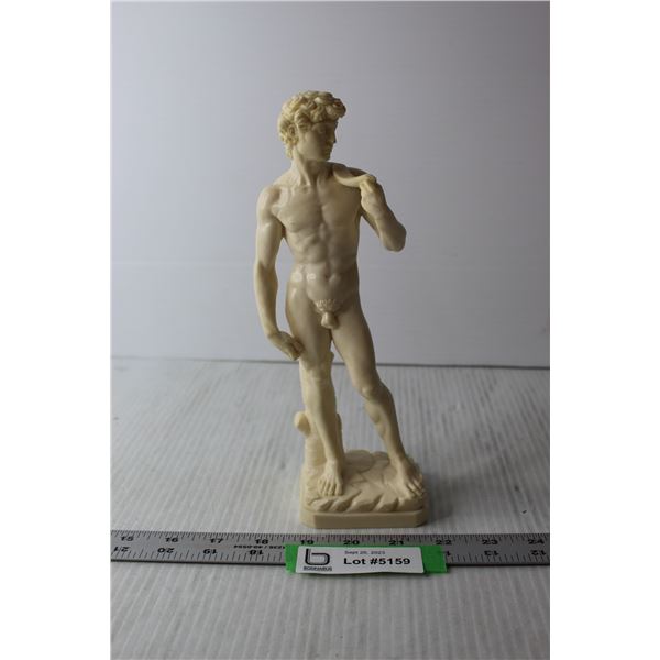 Miniature David of Michelangelo by Santini Sculpture