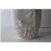 Image 2 : White Vase with Elk  and Nature Scenes