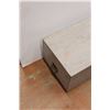 Image 3 : *Large Wooden Chest - 17" x 31" x 12"