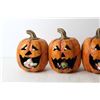 Image 3 : (3) Wooden Pumpkin Halloween Decorations