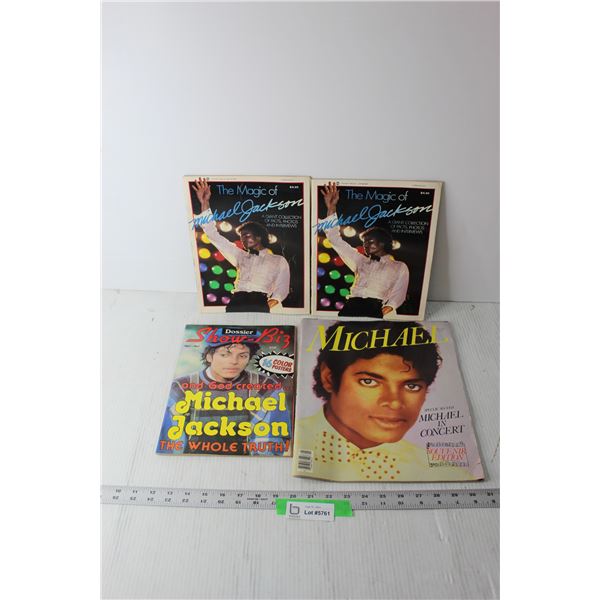 (4) Vintage Michael Jackson Magazines