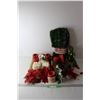Image 1 : Christmas Decorations - Garland, Candles, Misc.