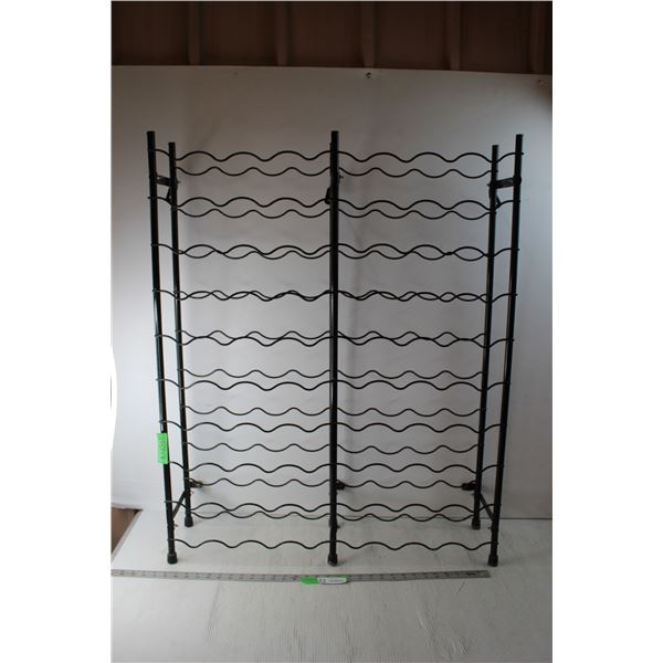 *Large Metal Wine Rack