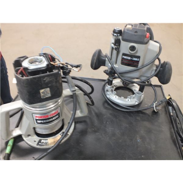 2 Porter Cable Routers