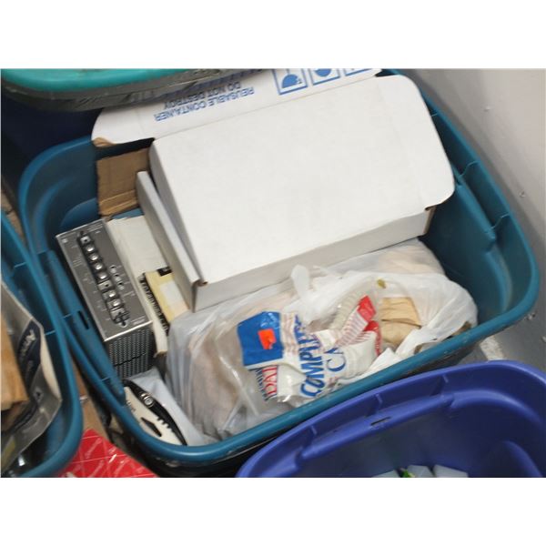 Bin Of Misc Electrical Hardware