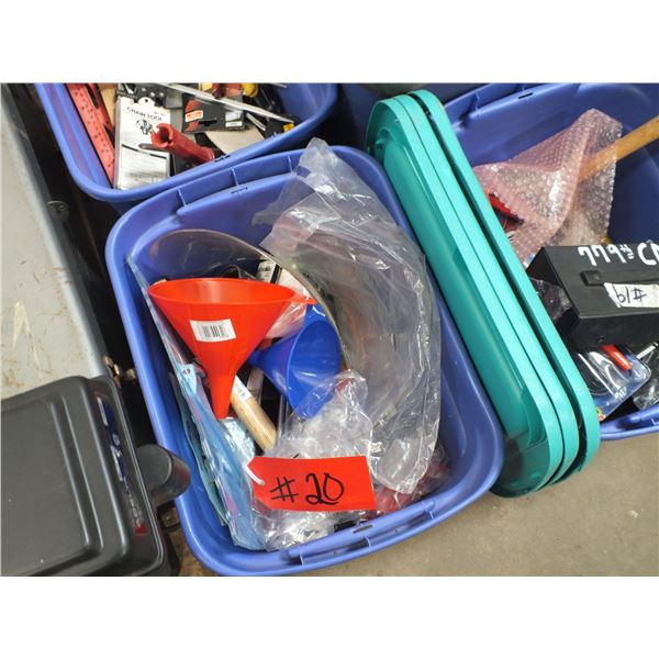 2 Bins Of Assorted Hand Tools