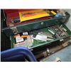Image 2 : Green Tool Box w/ Tools
