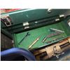 Image 4 : Green Tool Box w/ Tools