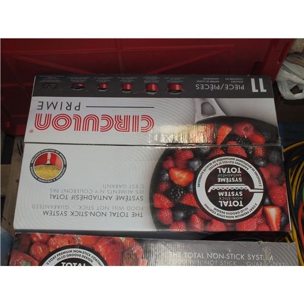 Circulon Prime 11pc Pot Set ( Red )