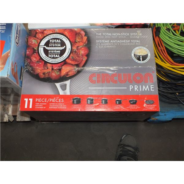 Circulon Prime 11pc Pot Set ( Black )