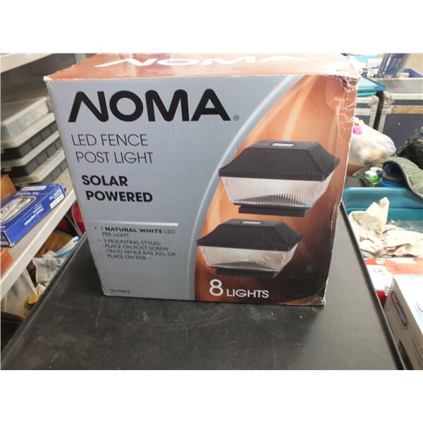 Noma Post Cap Solar Lights