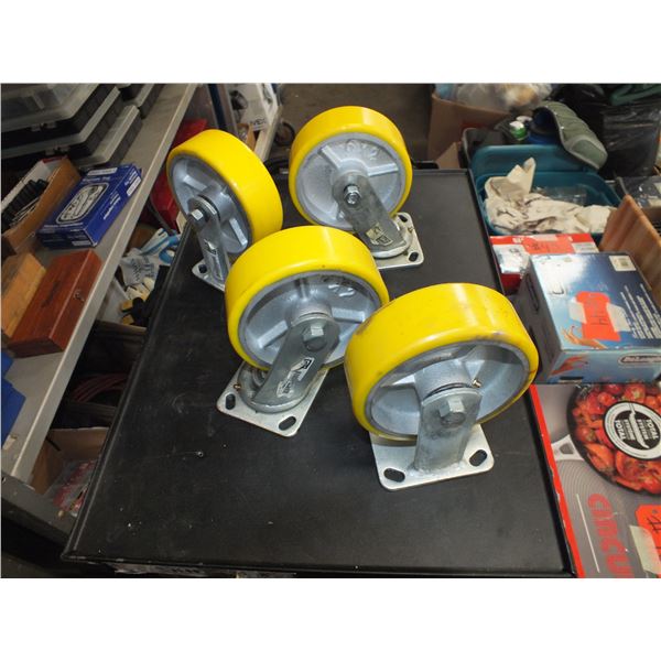 6x2 Caster Wheels