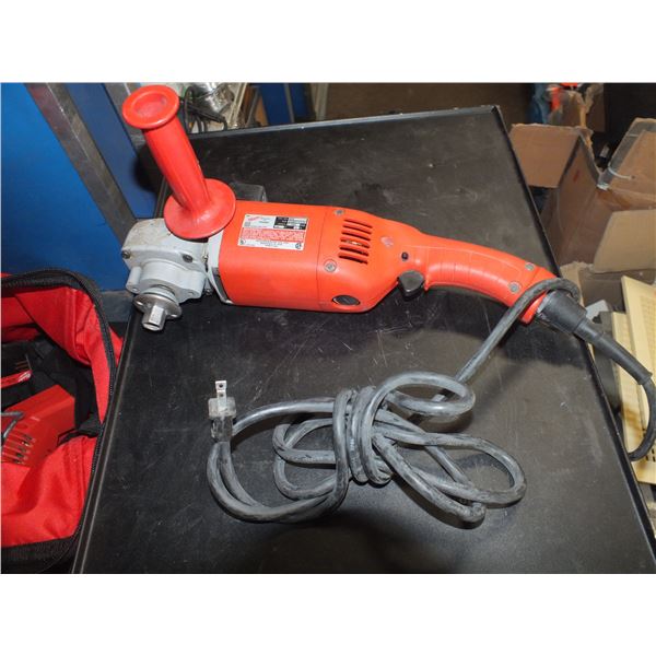 Milwaukee 7" Corded Grinder