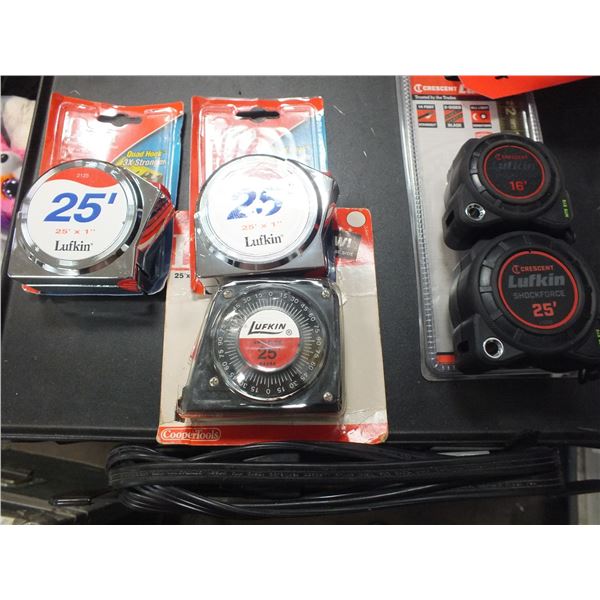 5 Tape Measures
