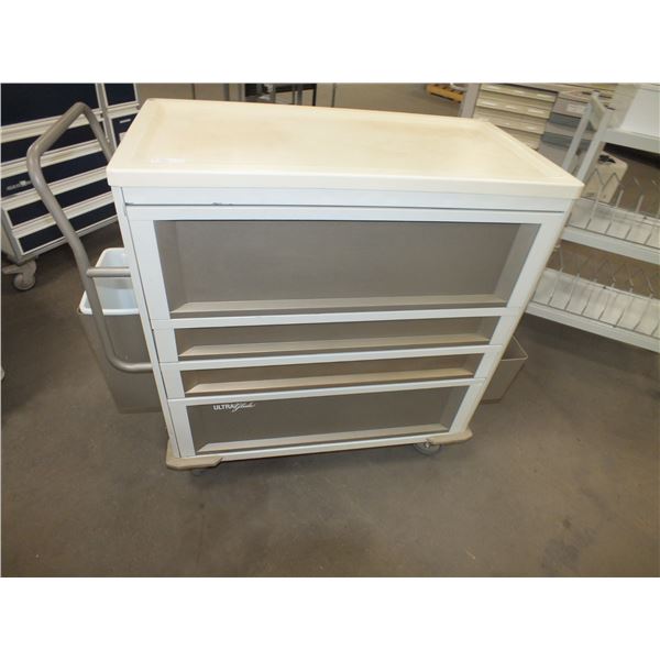 Medical Storage Cart On Wheels