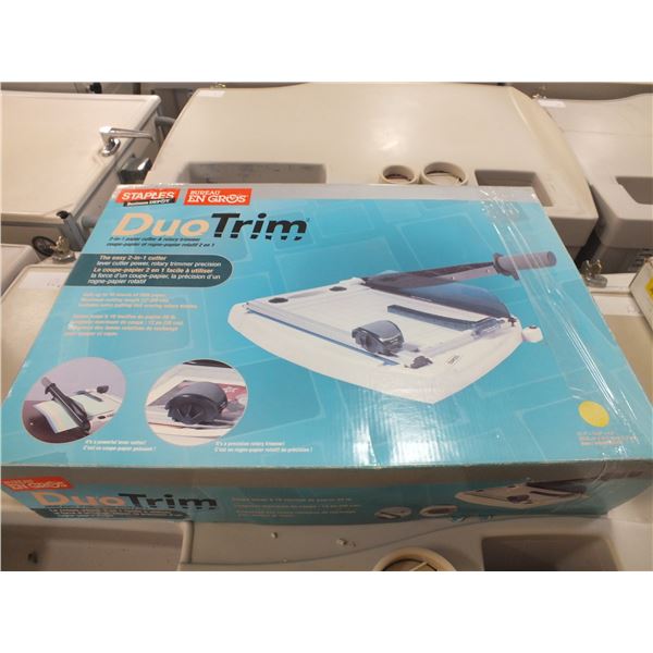 Duo Trim 2 in 1 Paper Cutter