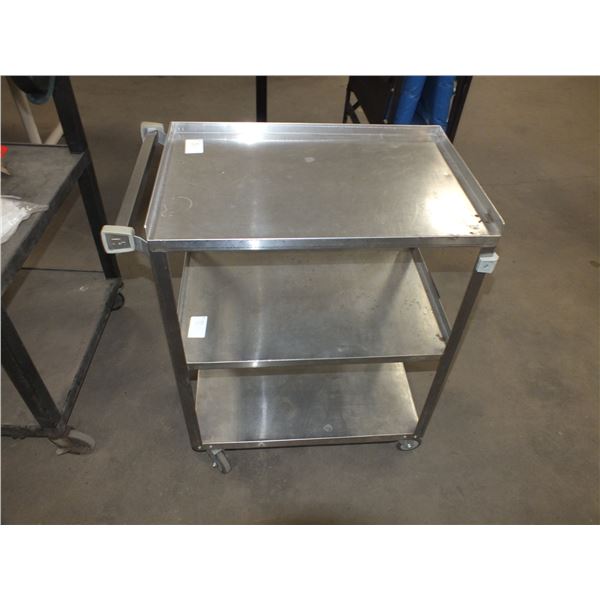 Stainless Steel Catering Cart On Wheels