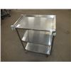 Image 1 : Stainless Steel Catering Cart On Wheels