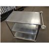 Image 1 : Stainless Steel Catering Cart On Wheels