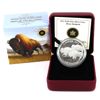 Image 1 : 2013 $100 Bison Stampede ($100 for $100) Fine Silver (Tax Exempt) 