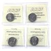 Image 2 : 25-cent 2007-2009 ICCS MS65. 4pcs.