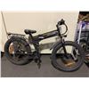 Image 2 : JANOBIKE VOGUE CLASSIC BLACK 18 SPEED FULL SUSPENSION FOLDABLE ELECTRIC BIKE WITH FULL DISC BRAKES