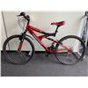 Image 2 : SUPERCYCLE NITROUS 2G RED 21 SPEED FULL SUSPENSION MOUNTAIN BIKE WITH FULL DISC BRAKES