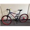 Image 2 : SUPERCYCLE SURGE GREY 24 SPEED FULL SUSPENSION MOUNTAIN BIKE WITH FULL DISC BRAKES (*BRAKE CABLE