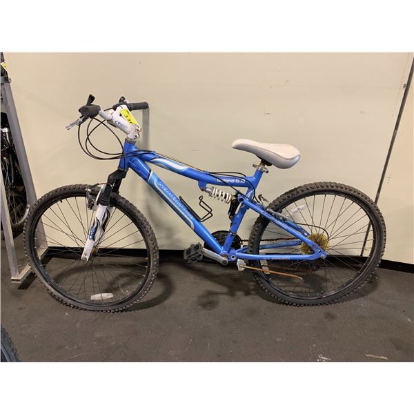 Nakamura  NAKAMURA SOLANO 6.0 BLUE 21 SPEED FULL SUSPENSION MOUNTAIN BIKE