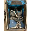 Image 2 : THULE CROSS BLUE 2 SEATED BIKE TRAILER / CHILDRENS  JOGGING STROLLER