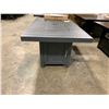 Image 2 : NAPOLEON HAMP1-GY GREY CAST ALUMINUM RECTANGULAR OUTDOOR PATIO FIRE TABLE *IN BOX*