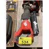 Image 2 : ASSORTED MILWAUKEE CORDLESS POWER TOOLS INCLUDING: RECIPROCATING SAW, HAMMER DRILL, SMALL