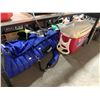 Image 1 : SAMSONITE BAG WITH FOLDING CHAIR & THERMOS MOBILE COOLER