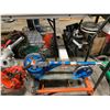 Image 2 : RAZOR BLUE FOLDING SCOOTER & ORANGE CONVERTIBLE 2 WHEEL HAND TRUCK
