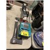 Image 1 : MAKITA DGA454 TYPE II ANGLER GRINDER WITH CHARGER & EXTRA BATTERY, HUSKY SPLITTING AXE