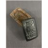 Image 2 : Good Carved Inuit Soapstone Owl Box