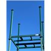 Image 2 : GREEN METAL 4X4 STACKABLE PALLET RACKS