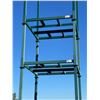 Image 2 : GREEN METAL 4X4 STACKABLE PALLET RACKS