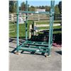 Image 2 : GREEN METAL 4X4 STACKABLE PALLET RACKS