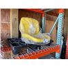 Image 1 : YELLOW COMMERCIAL JOHN DEERE TRACTOR SEAT