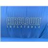 Image 3 : AIR BLOWN SELF INFLATING MOVIE THEATRE SCREEN IN SOFT TRANSPORT BAG ( 10'H X 140"W ) WITH TIE DOWNS