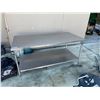 Image 1 : STAINLESS STEEL PREPARATION TABLE ( APPROXIMATELY 6'W X 3'D X 33"H )