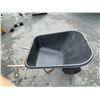 Image 3 : CORONA BLACK PLASTIC PNEUMATIC TIRE WHEEL BARROW & PELICAN PLASTIC SLED