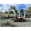 Image 1 : TAKEUCHI TB135 DIESEL RUBBER TRACK MINI EXCAVATOR WITH CLEANING BUCKET ( *HAS KEYS, HR METER READS