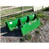 Image 2 : JOHN DEERE 84" GREEN TRACTOR SNOW PLOW BLADE ATTACHMENT