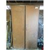 Image 1 : LARGE 2 DOOR STORAGE CABINET & CONTENTS - APPROX. 7FT X 4FT X 2FT