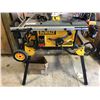 Image 1 : DEWALT HEAVY DUTY 10" JOB SITE TABLE SAW - MODEL DWE7491