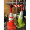 Image 1 : 10 TRAFFIC CONES/2 SQUEEGEES/SCRUB BRUSHES/BUCKETS ETC