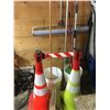 Image 3 : 10 TRAFFIC CONES/2 SQUEEGEES/SCRUB BRUSHES/BUCKETS ETC